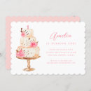 Recherche de gâteau rose invitations Pour tous