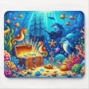 Recherche de sous marin tapis souris Vie marine