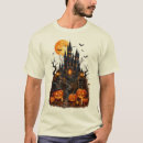 Recherche de château hanté tshirts Citrouille