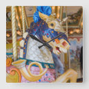Recherche de tête de cheval horloges Bleu