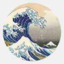 Recherche de vague hokusai autocollants La grande vague