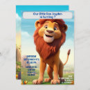 Recherche de lion king party invitations Jungle