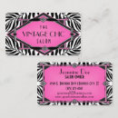 Zoek naar zebra visitekaartjes Cosmetoloog