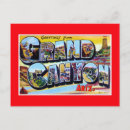 Recherche de grand canyon vintage cartes postales Rétro