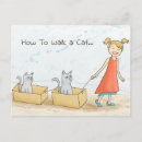 Zoek naar cat cartoon briefkaarten Illustratie
