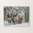 Recherche de neige puzzles Traîneau