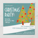 Recherche de arbre de vacances invitations Rétro