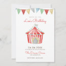 Recherche de vintage de cirque invitations Fête d'anniversaire