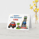 Recherche de voitures toutes vœux cartes Boy