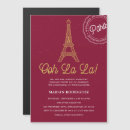 Recherche de tours eiffel invitations Pour elle