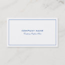Recherche de modèle horizontal cartes visite Minimaliste