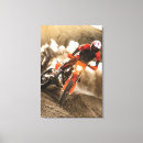 Recherche de motard impressions sur toile Motocyclette