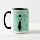 Recherche de les années 50 tasses Chat