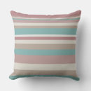 Recherche de rose bleu clair coussins Rayures