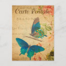 Recherche de deux fleurs cartes postales Vintage