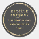 Zoek naar gouden cirkel stickers Zwart en goud