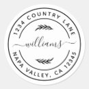 Recherche de timbre autocollants Typographie simple