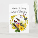 Recherche de papillon abstrait vœux cartes Floral