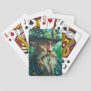 Recherche de trèfle vert jeux de cartes Lutin