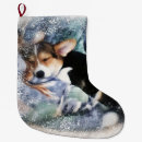 Recherche de corgi chaussette de noël Décoration