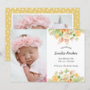 Recherche de garçon de faire part de naissance invitations Floral