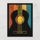 Recherche de guitare acoustique cartes postales Classique