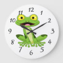 Recherche de grenouille mignonne horloges Dessin animé