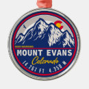 Recherche de montagnes ornements Colorado