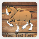 Recherche de clydesdale autocollants Cheval de trait