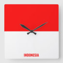 Zoek naar indonesie klokken Vlag van indonesië