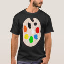 Zoek naar kunstenaars palet tshirts Verf