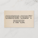 Recherche de artisans cartes visite Minimaliste