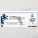 Recherche de boarding pass invitations Palmier