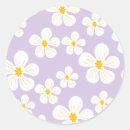 Recherche de modèle floral autocollants Mignon