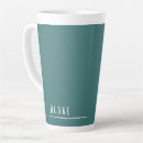 Recherche de vert et bleu tasses Typographie