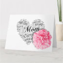 Zoek naar rozen en anjers kaarten Mother