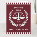 Zoek naar law school graduation kaarten Lawyer
