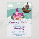Recherche de princesse et pirate invitations Parti