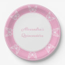 Recherche de papillon assiettes Quinceañera