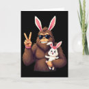 Recherche de sasquatch vœux cartes Aquarelle