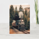 Recherche de chemin de fer vintage vœux cartes Transport
