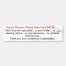 Recherche de accélérateur voiture autocollants Rappel