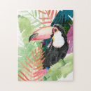 Recherche de toucan puzzles Jungle
