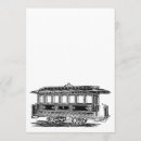 Recherche de tramway invitations Vintage