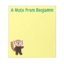 Zoek naar panda notitieblokken Cartoon