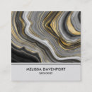 Recherche de géologue cartes visite Noir et blanc