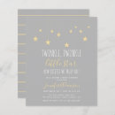 Zoek naar twinkle twinkle baby shower invitations Modern