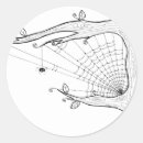 Recherche de araignée autocollants Illustration