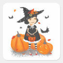 Recherche de sorcière mignonne autocollants Girl