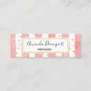 Recherche de pink mini cartes visite Rayures